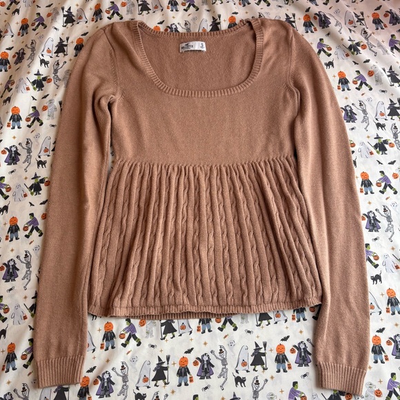 Hollister Babydoll Sweater Size Small Y2K - Picture 6 of 6